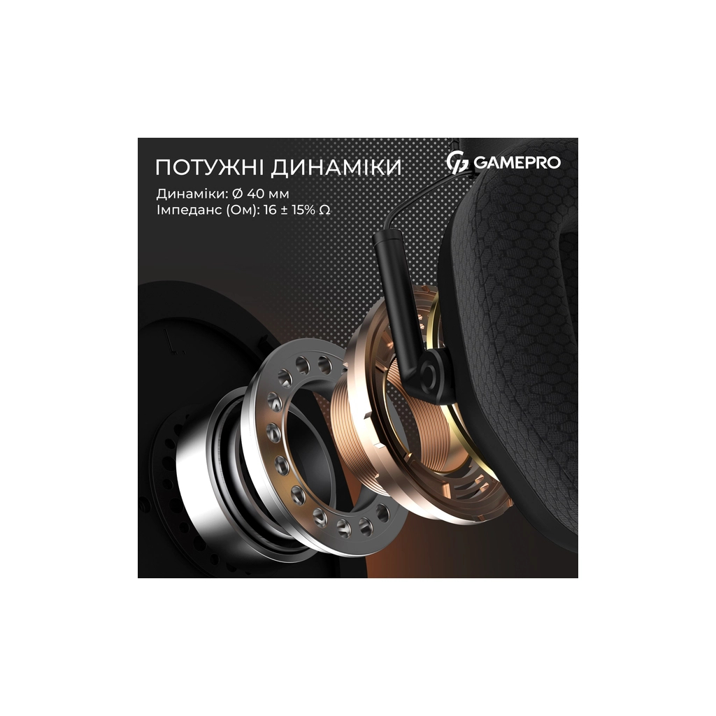 Навушники GamePro Genesis Mercury USB Black (HS120B) - зображення 10