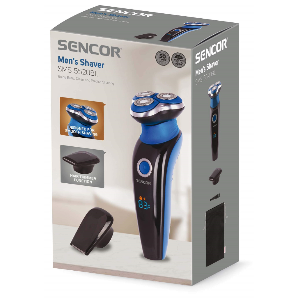 Електробритва Sencor SMS 5520BL (SMS5520BL) - зображення 7