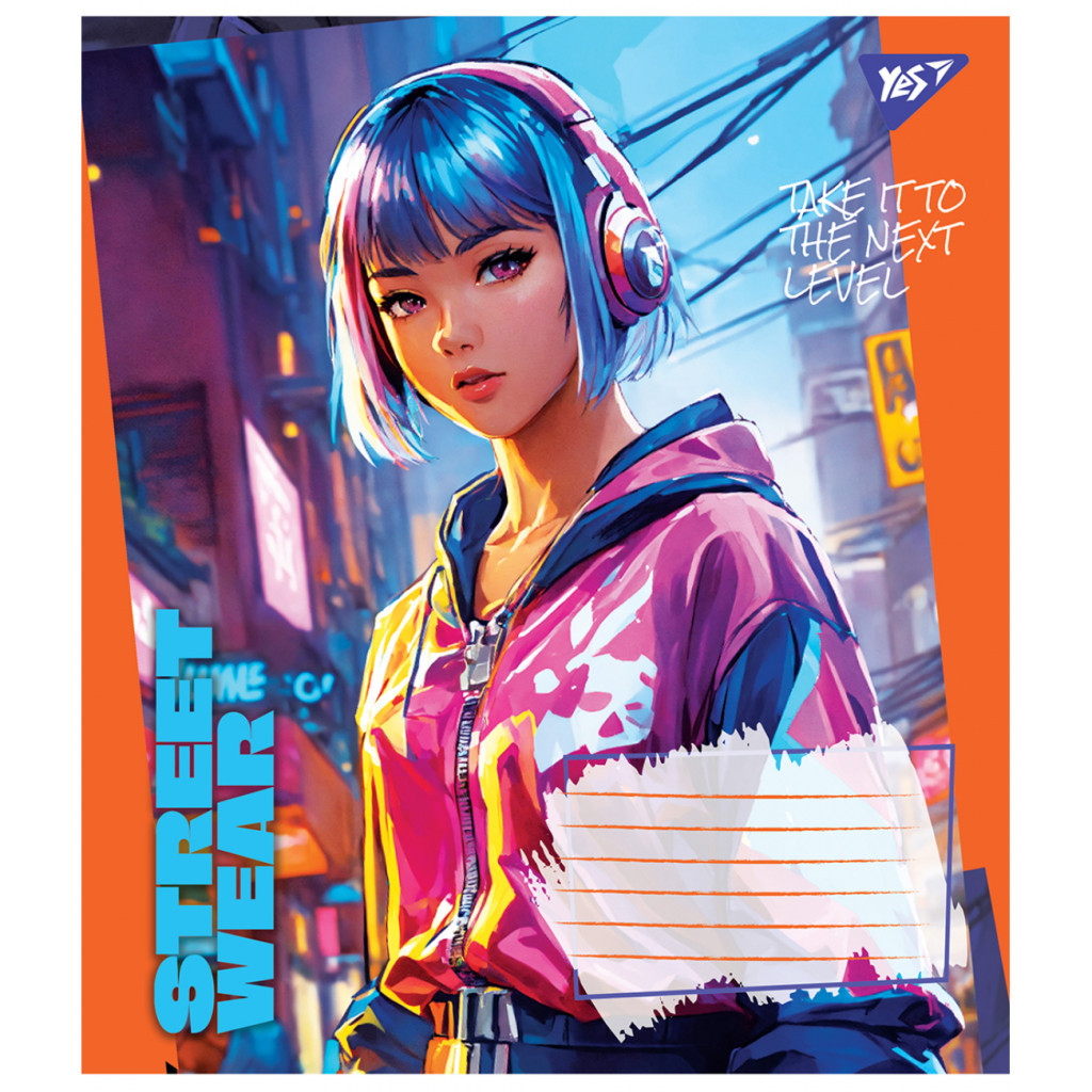 Зошит Yes Street wear 24 аркушів лінія (767048) - зображення 5