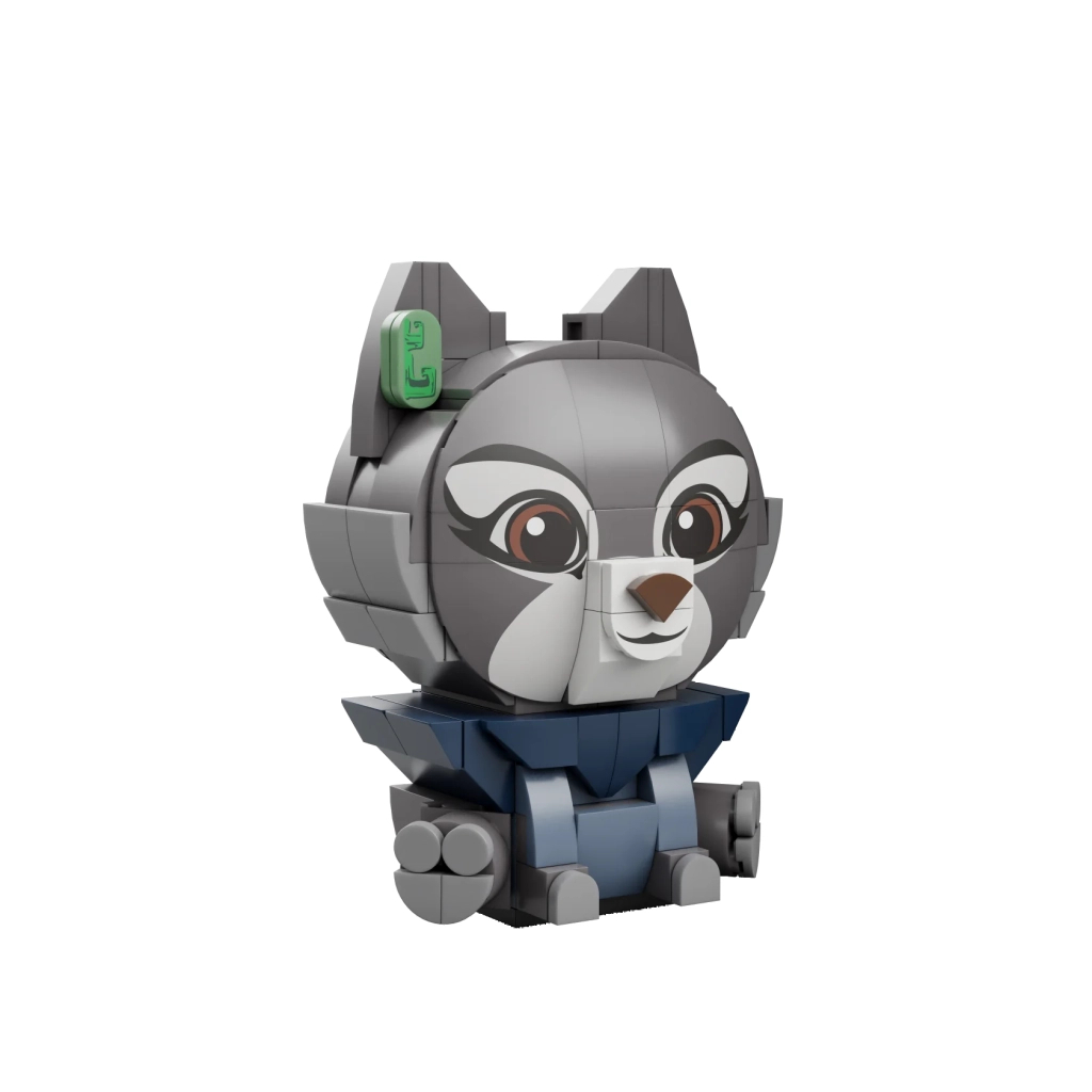 Конструктор Pantasy Kung Fu Panda Серія Сидячий малюк - Чжень (99127) - зображення 4