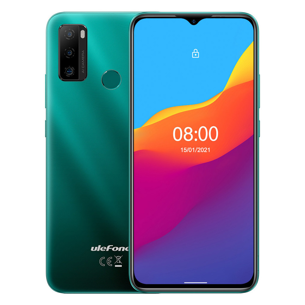 Мобільний телефон Ulefone Note 10 2/32GB Aurora Green (6937748734079) - зображення 8