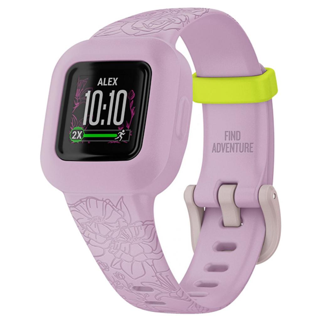 Фітнес браслет Garmin vivofit jr3, Lilac Floral (010-02441-01) - зображення 1