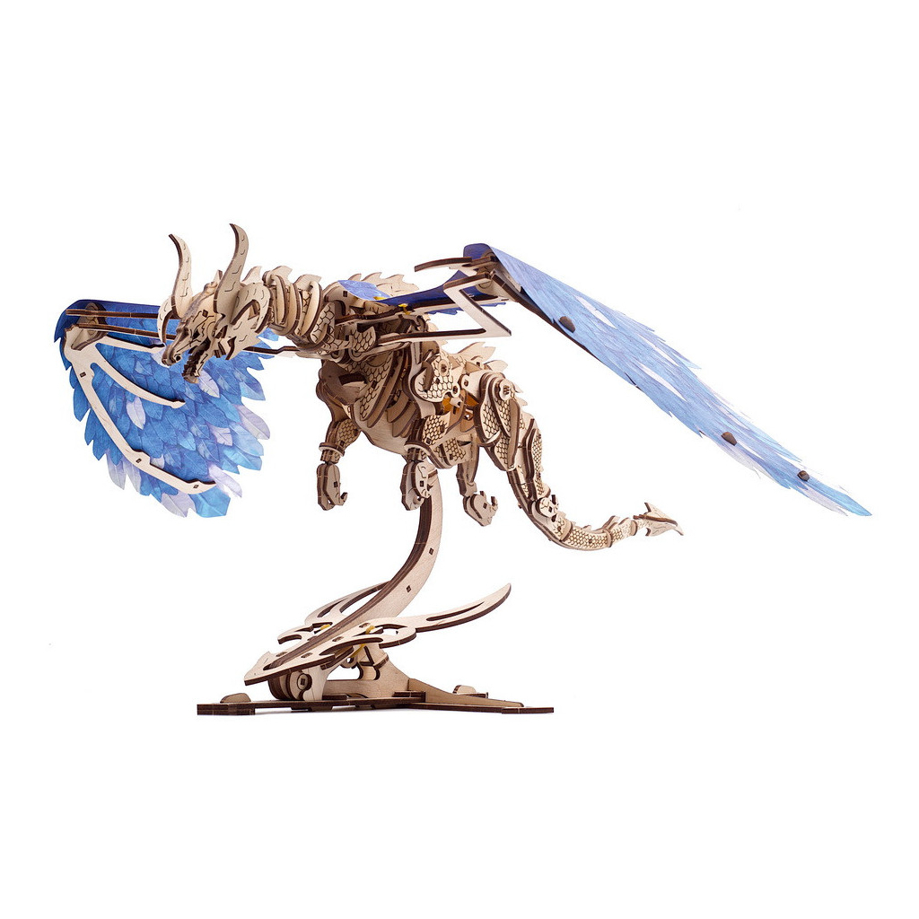 Конструктор Ugears Дракон Буревій (70151) - зображення 6