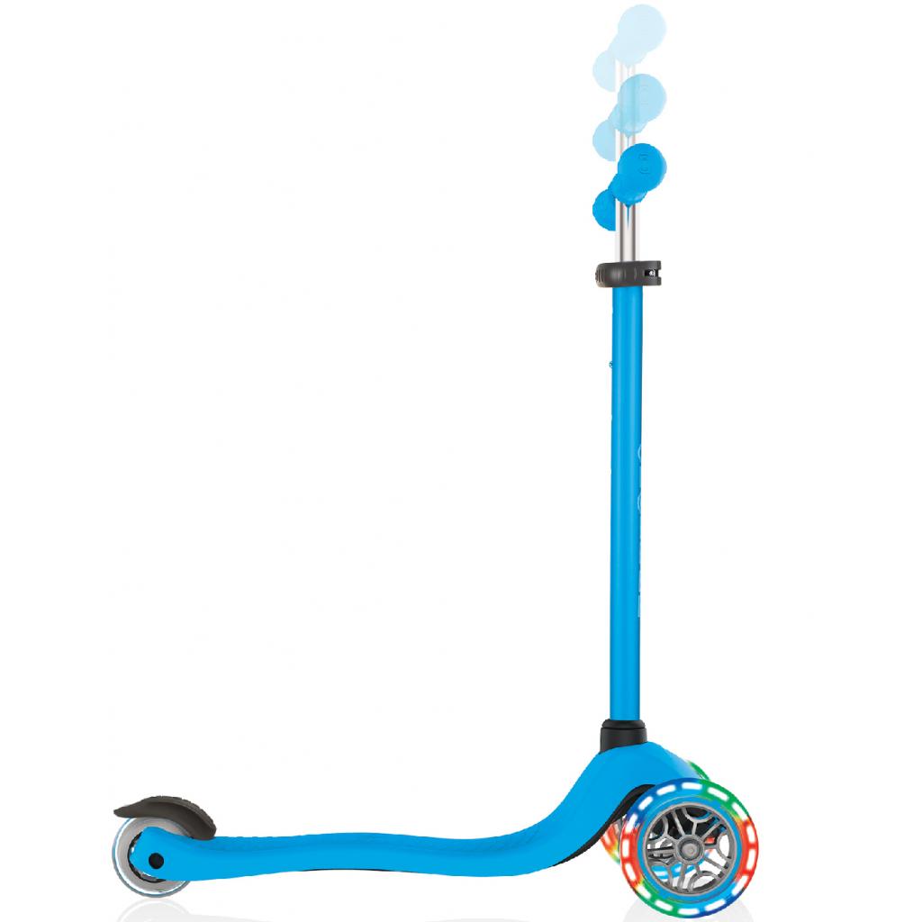 Самокат Globber Primo Lights Led блакитний (423-101-3) - зображення 3