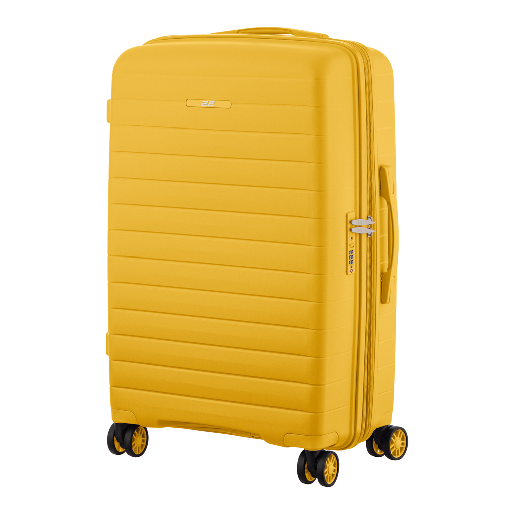 Валіза 2E Aero 63/78 л бурштиново-жовта (2E-SPP-AERO-M-AY) - зображення 7