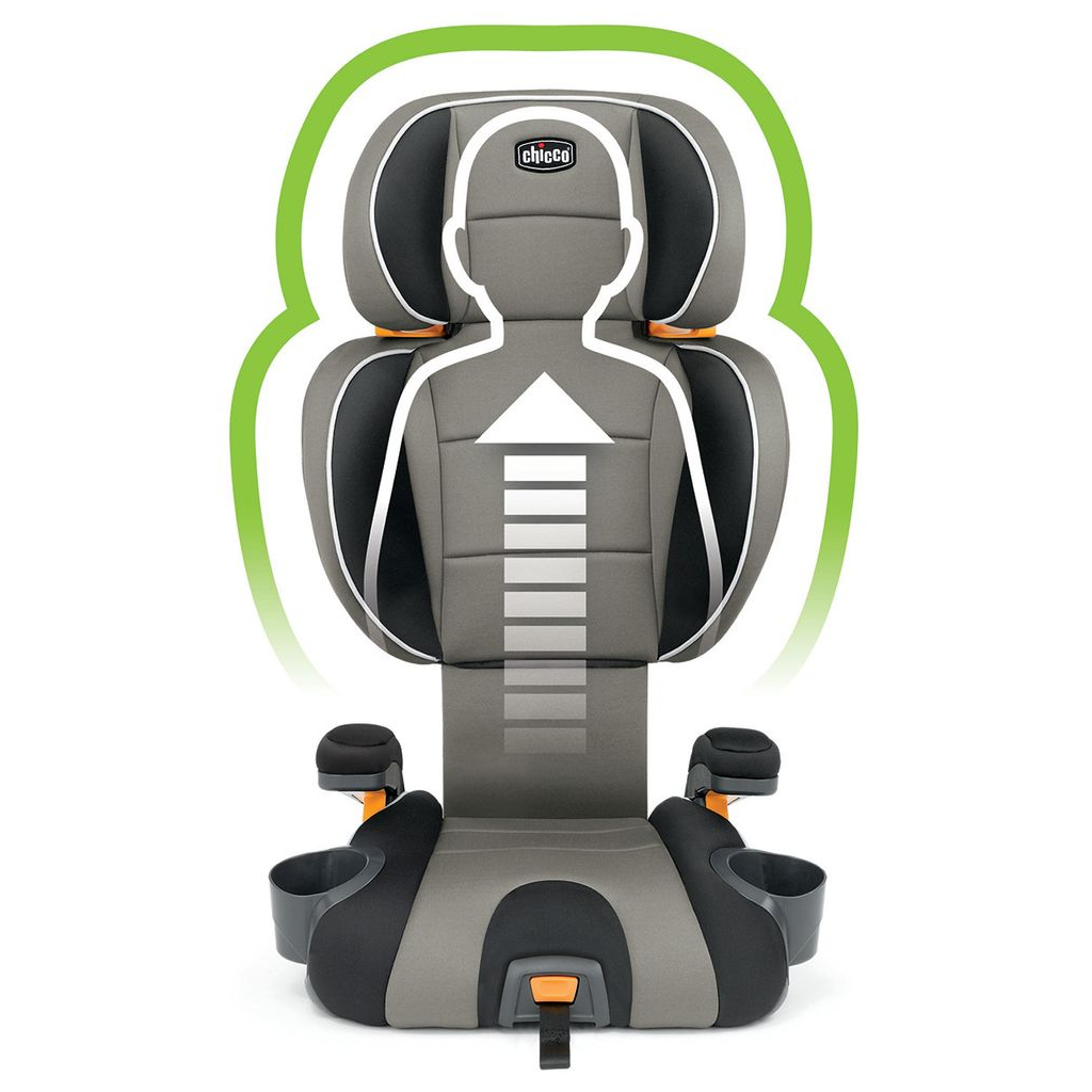 Автокрісло Chicco KidFit група 2/3 Чорно-сіре (79014.57.07) - зображення 6