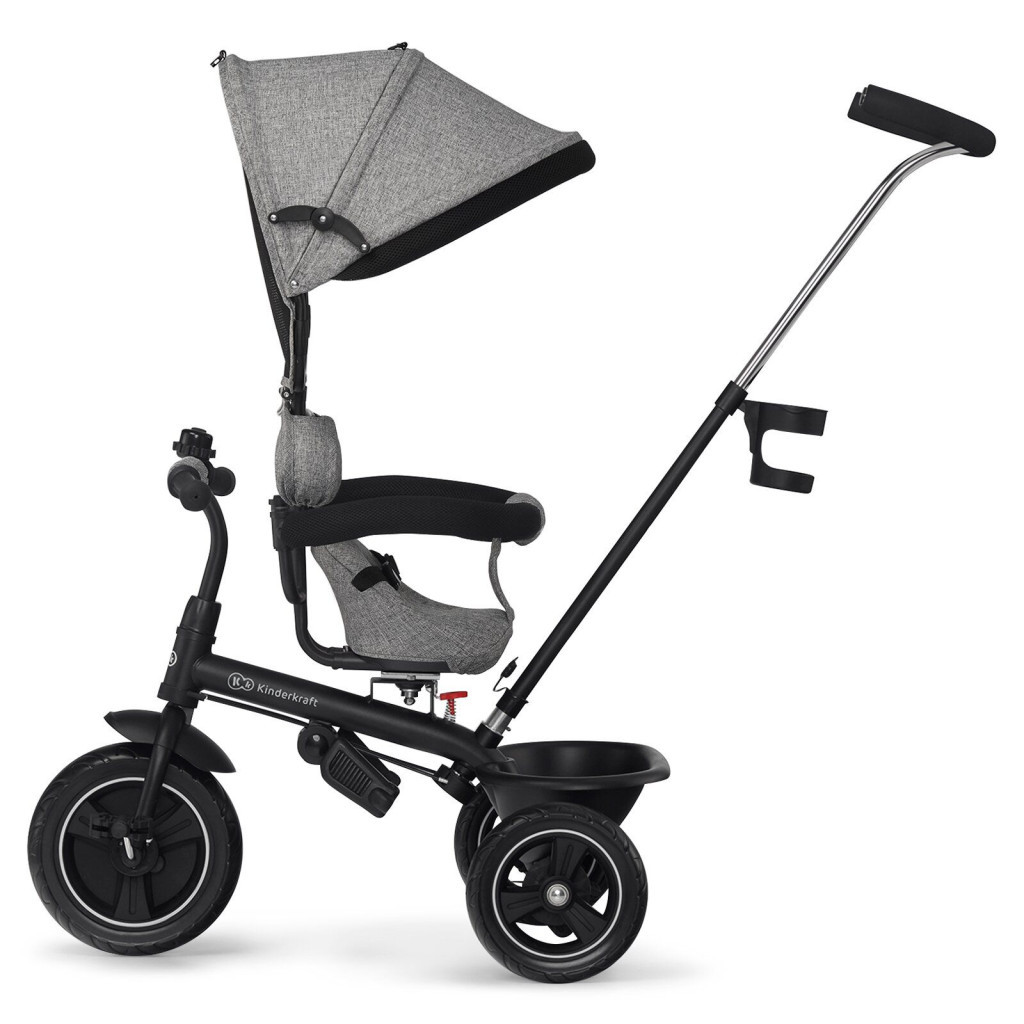 Дитячий велосипед Kinderkraft Freeway Grey Melange (KKRFRWAGRY0000) (5902533915538) - зображення 4