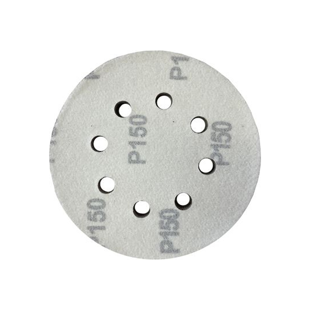 Круг зачистний Зеніт 125 мм з отворами під пиловивід (10 шт.) Р150 (12500150) - зображення 3