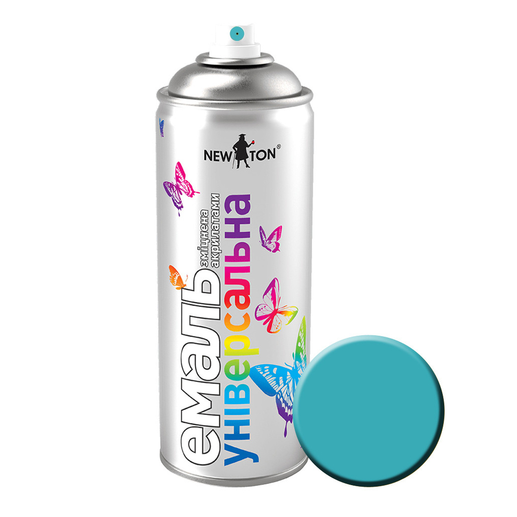 Аерозольна фарба для автомобіля New Ton універсальна 5021 м. хвиля, 400 мл (221) - зображення 1