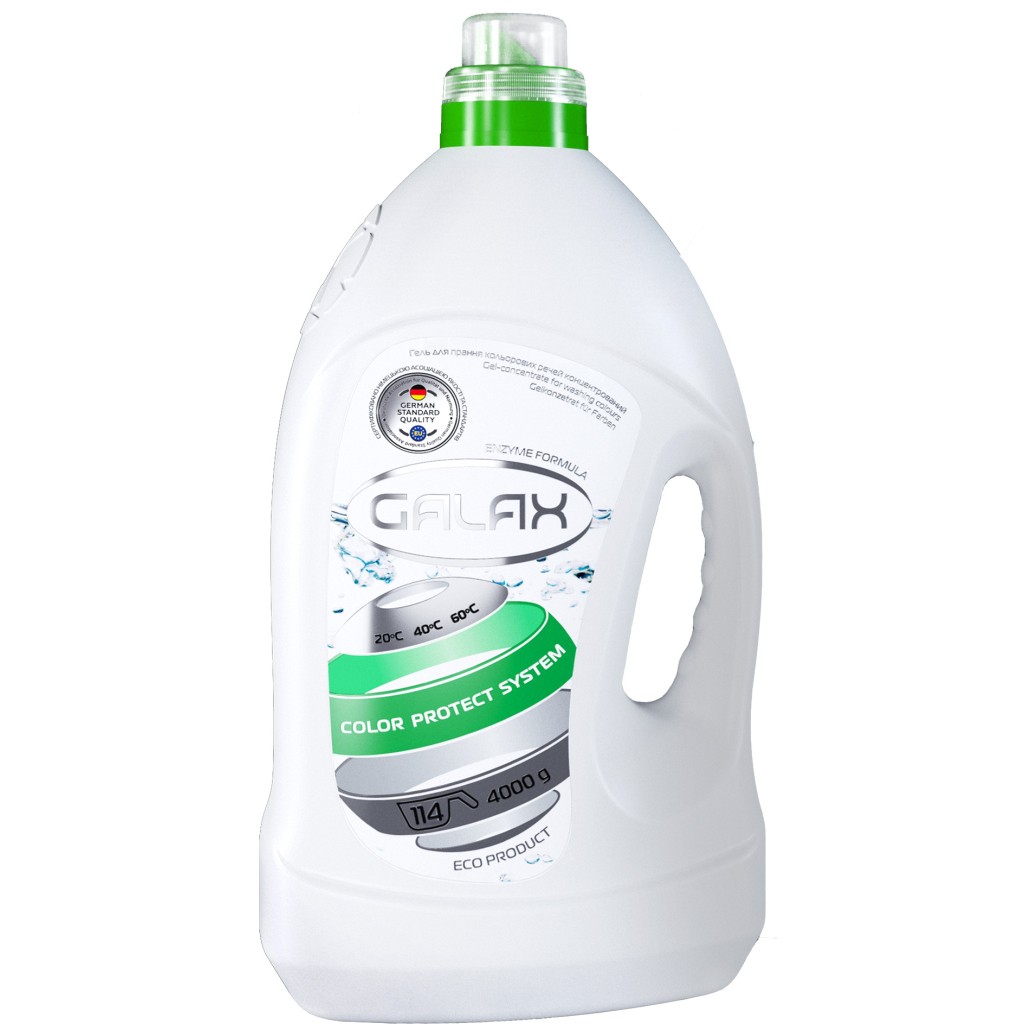 Гель для прання Galax для кольорових речей 4 кг (4260637720016/4823128000549) - зображення 1