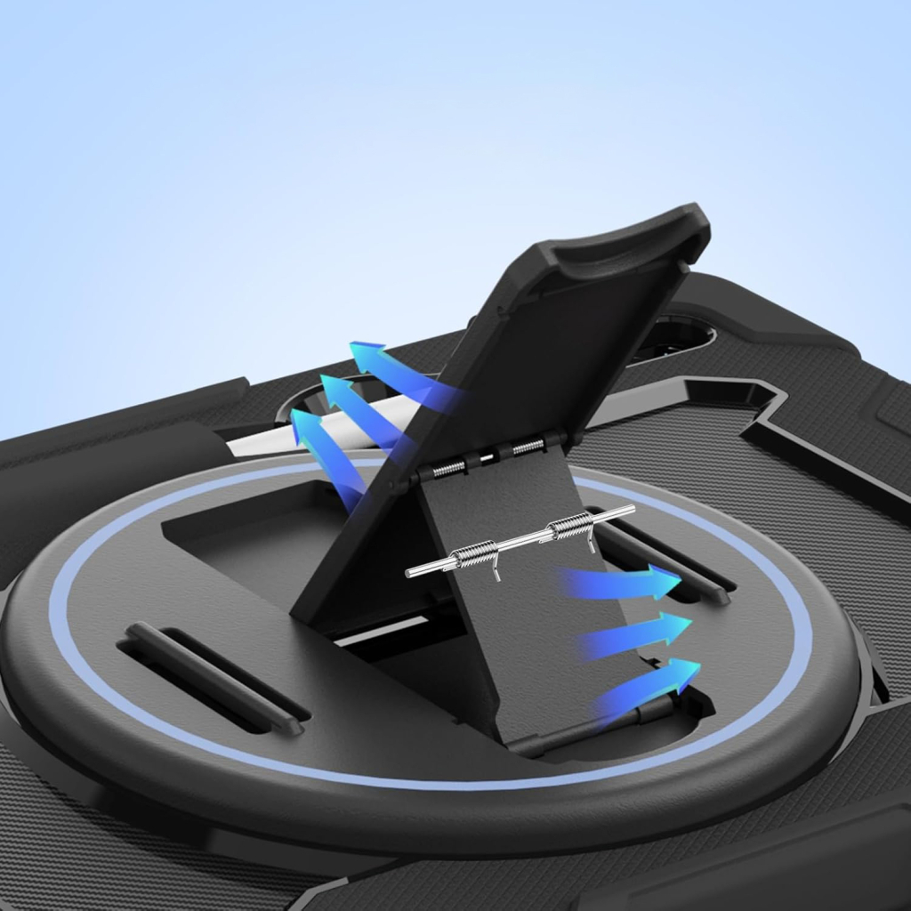 Чохол до планшета BeCover Samsung Galaxy Tab S9 Plus (SM-X810/SM-X816)/S9 FE Plus (SM-X610/SM-X616) 12.4" Black (712917) - зображення 3