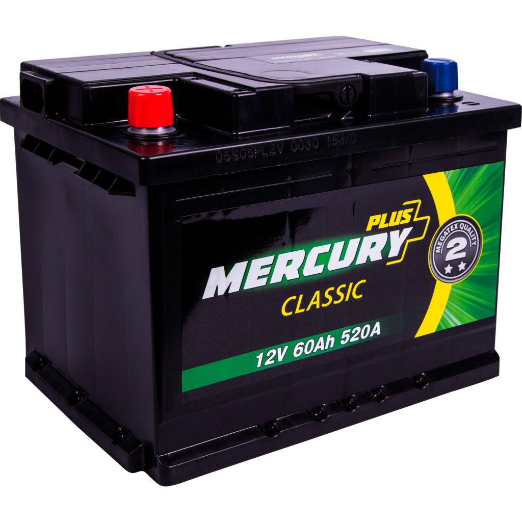 Акумулятор автомобільний MERCURY battery CLASSIC Plus 60Ah (P47278) - зображення 2
