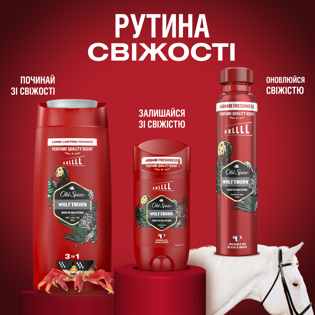 Дезодорант Old Spice Wolfthorn 250 мл (8006540290002/8700216875738) - изображение 8