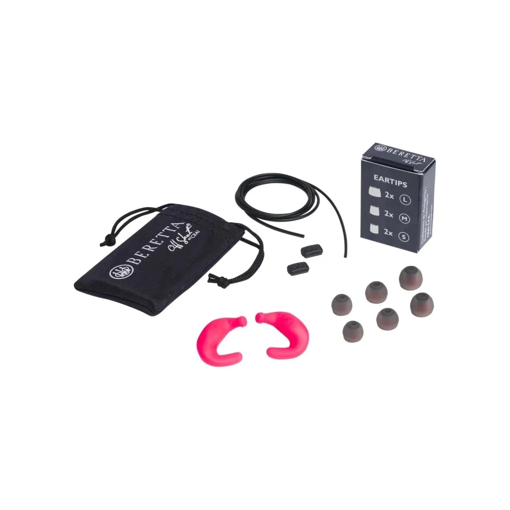 Тактичні навушники Beretta Mini Headset E2 Fucsia (CF121-D0043-033B) - зображення 1