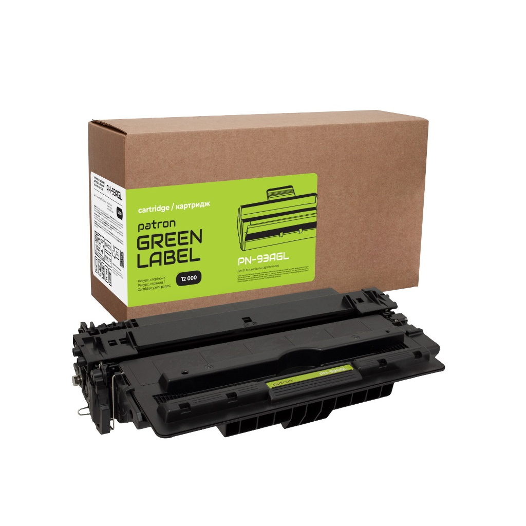 Картридж Patron HP 93A (CZ192A) Green Label (PN-93AGL) - изображение 1