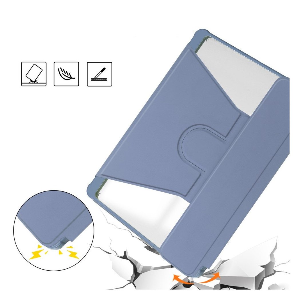 Чохол до планшета BeCover 360° Rotatable Samsung Tab S9 (SM-X710/SM-X716)/S9 FE (SM-X510/SM-X516B) 11.0" Purple (710437) - зображення 5
