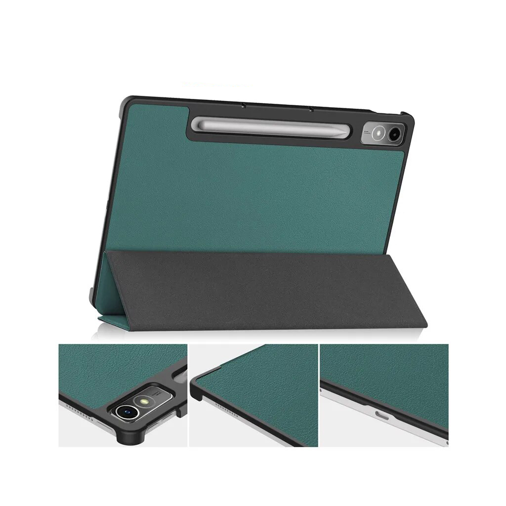Чохол до планшета BeCover Smart Case Lenovo Tab P12 TB-370FU 12.7" Dark Green (710058) - зображення 5
