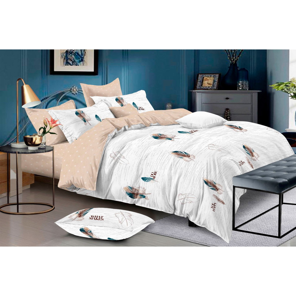 Постільна білизна MirSon Бязь Premium 17-0108 Vicente 220х240 (2200001608283) - зображення 1