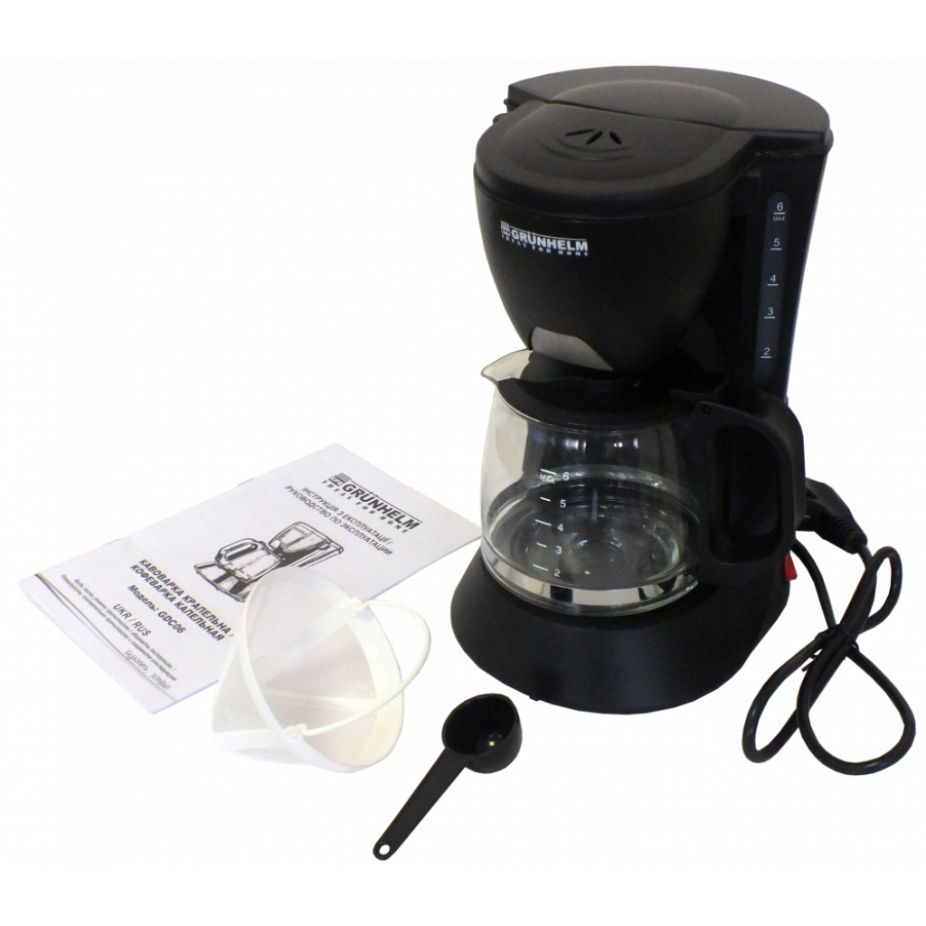 Крапельна кавоварка Grunhelm GDC06 - зображення 6