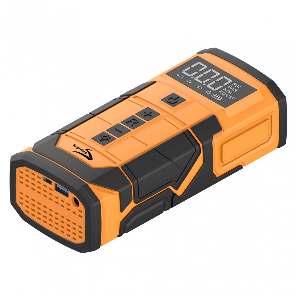 Пуско зарядний пристрій Aspiring Jump 3 8000mAh Power bank 3-in-1 with inflator, compressor, car charging (JM8000PIWC) - изображение 1