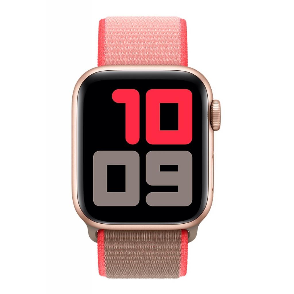Ремінець до смарт-годинника Apple 44mm Sport Loop Neon Pink (MXMU2ZM/A) - зображення 3