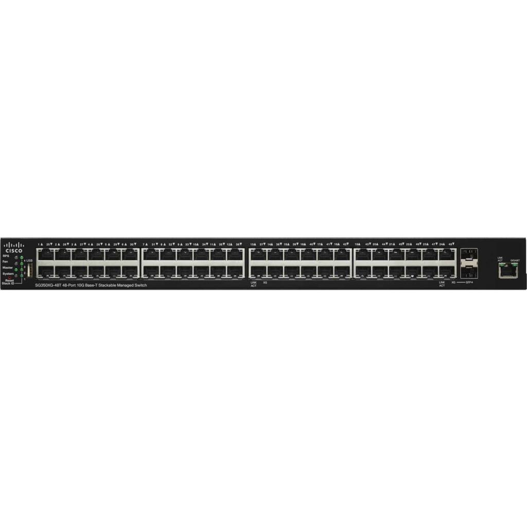 Комутатор мережевий Cisco SG350XG-48T-K9-EU - зображення 2