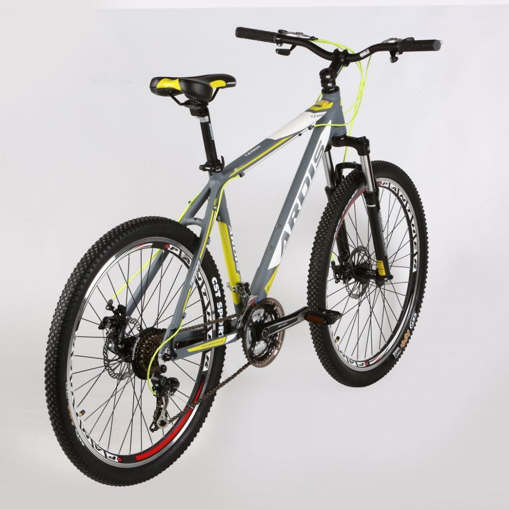 Велосипед Ardis Terra 26" рама-15" Al Grey/Yellow (0171) - зображення 5
