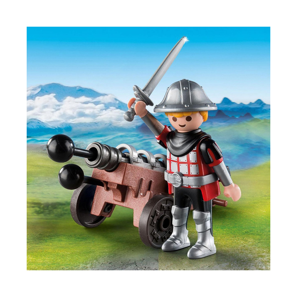 Конструктор Playmobil Лицар з гарматою (6333998) - зображення 7