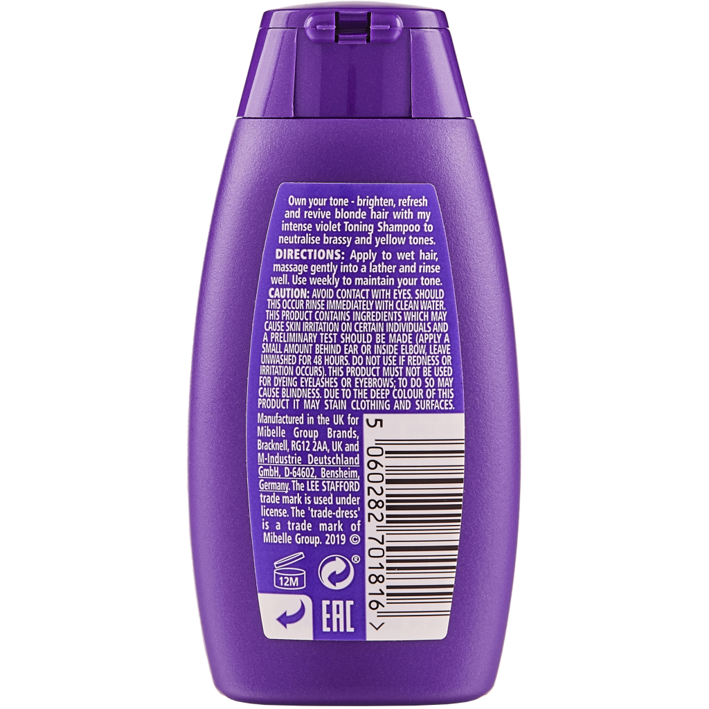 Шампунь Lee Stafford Bleach Blondes Toning для освітленого волосся 50 мл (5060282701816) - зображення 2