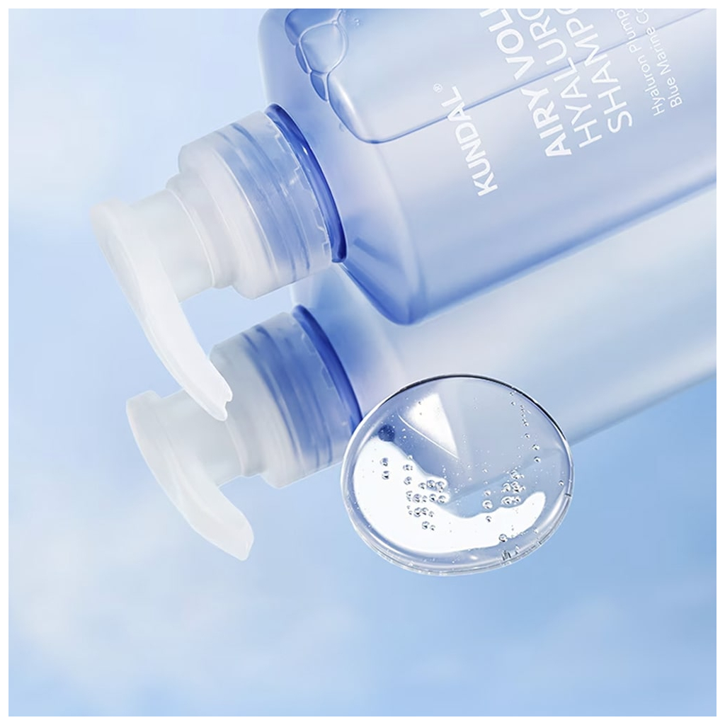 Шампунь Kundal Airy Volume Hyaluron Shampoo Blossom Breeze 500 мл (8809953774523) - зображення 3