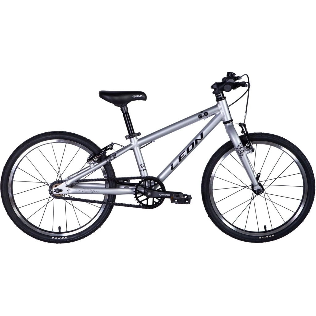 Велосипед Leon 20" GO Vbr рама-10" Al сірий з чорним 2024 (OPS-LN-20-009) - зображення 1