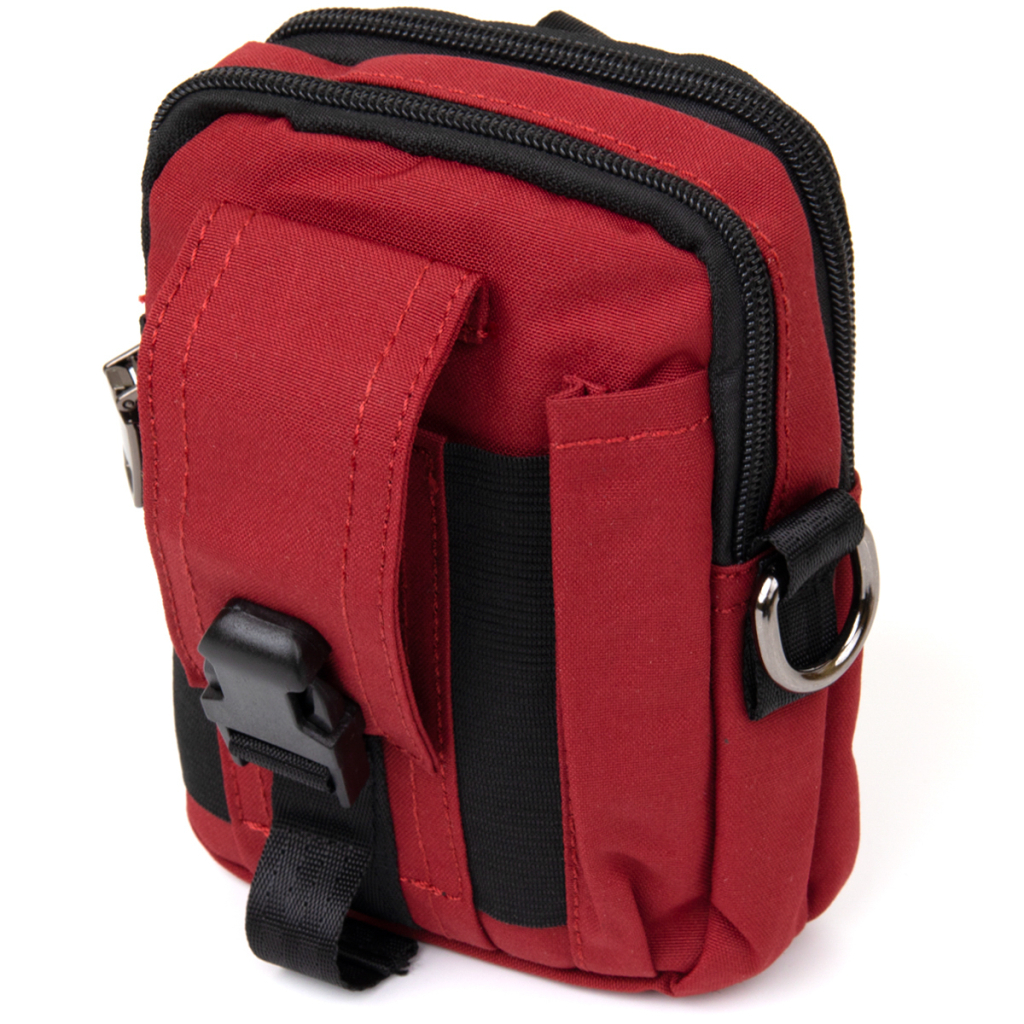 Сумка Vintage На пояс нейлон Червона (20647) - зображення 1