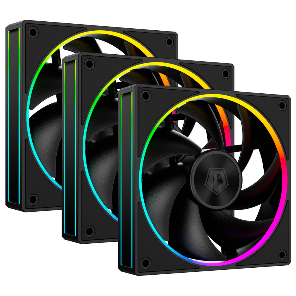 Кулер до корпусу ID-Cooling AF-127-ARGB-K TRIO - зображення 1