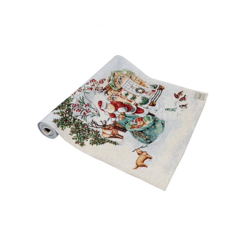 Доріжка на стіл Прованс гобеленова VILLAGE 40х140 см (4823093452787) - зображення 1