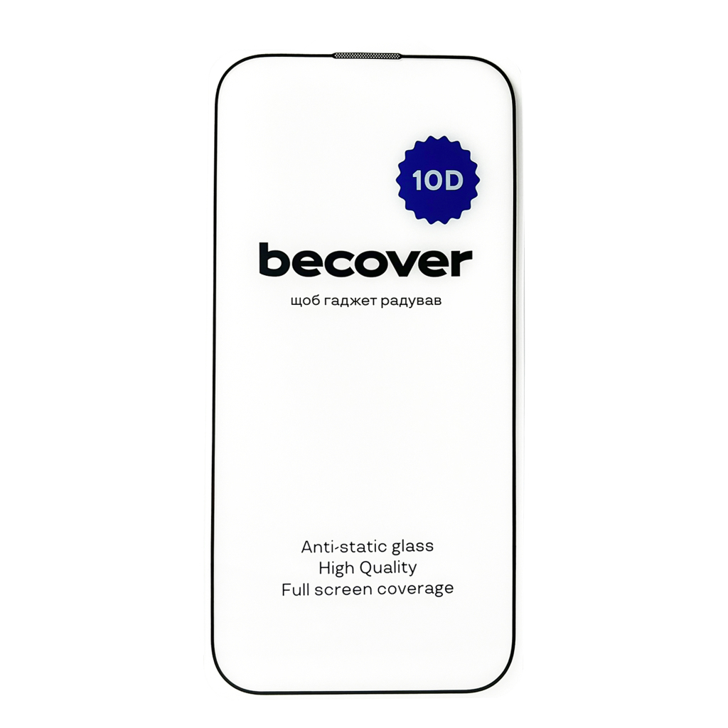 Скло захисне BeCover Apple iPhone 14 Pro Max 10D Black (711328) - зображення 3