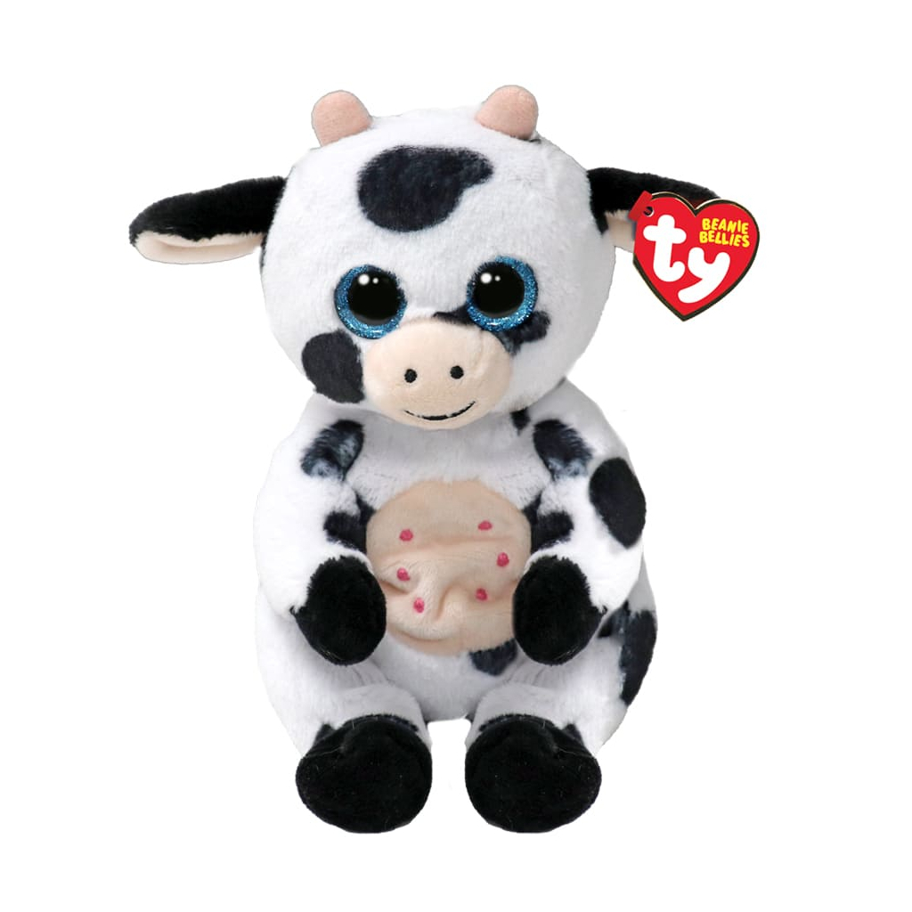 М'яка іграшка Ty Beanie bellies Корова COW 25 см (41287) - зображення 1