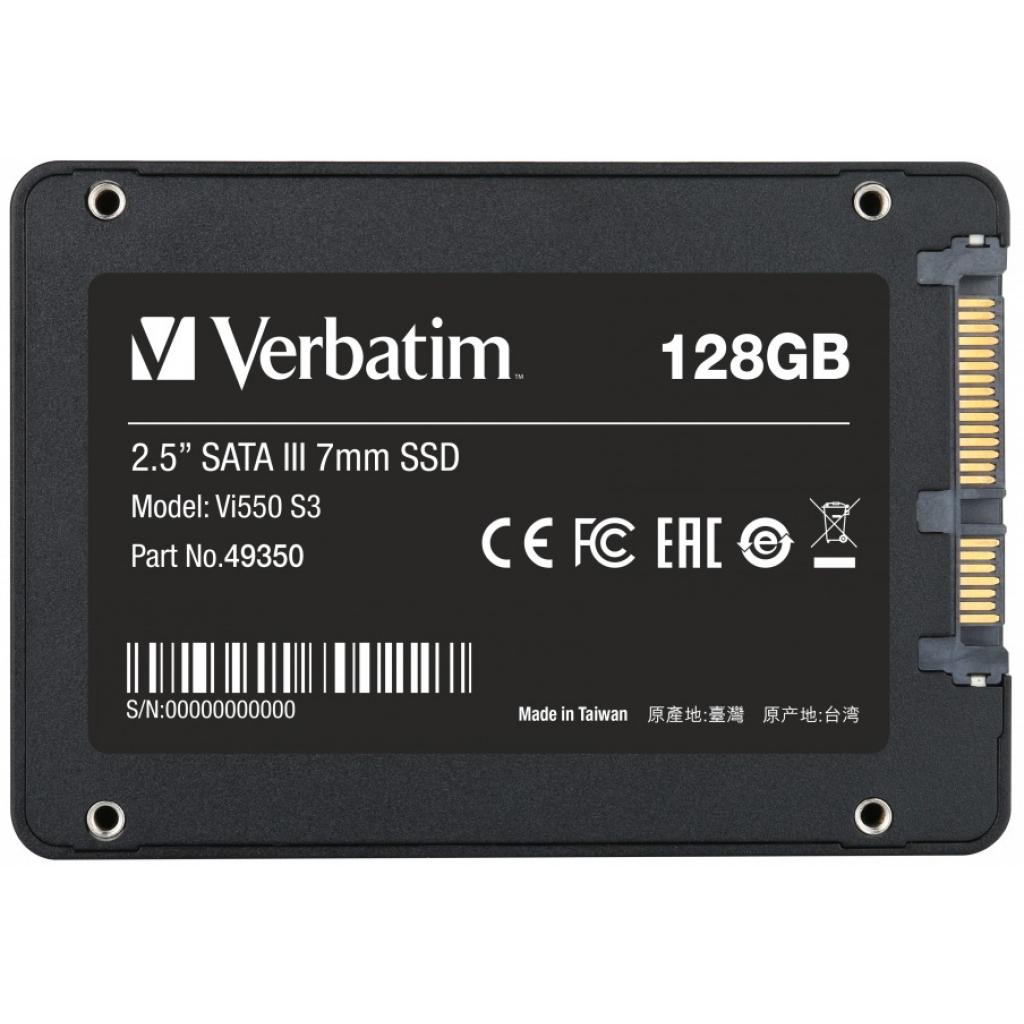 Накопичувач SSD 2.5" 128GB Verbatim (49350) - зображення 2