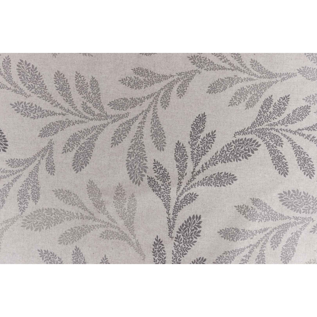 Скатертина Прованс непромокаюча Simfoni Сіре листя на натюрель 220х136 см (033597) - зображення 3