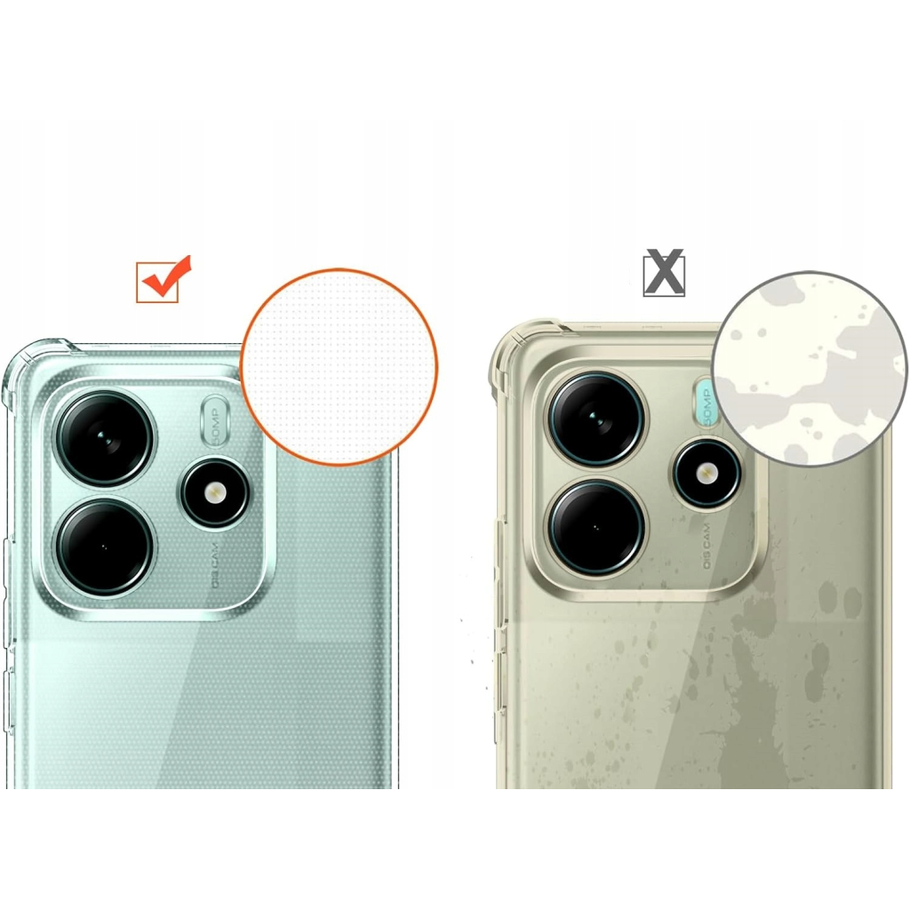 Чохол до мобільного телефона BeCover Anti-Shock Xiaomi Redmi Note 14 4G Clear (713035) - зображення 4