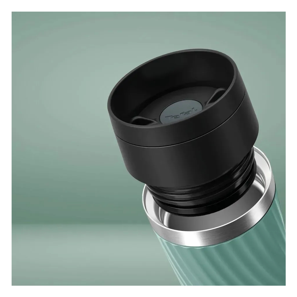 Термокружка Tefal Travel Mug Classic Twist, 360мл, нержавіюча сталь, зелений (N2024310) - зображення 10