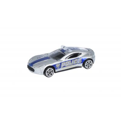 Спецтехніка Same Toy Model Car Полиция серая (SQ80992-But-6) - зображення 1