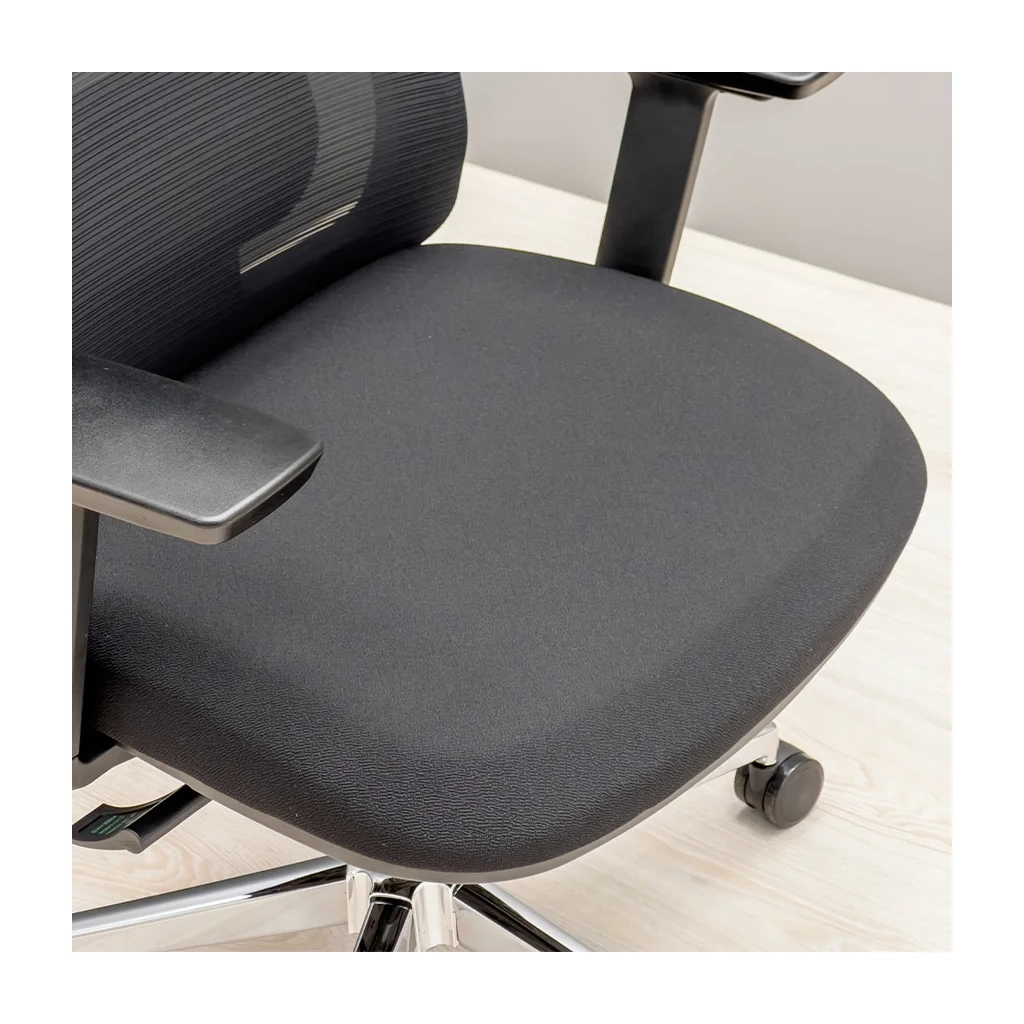 Офісне крісло Richman Декарт Хром Synсhro Сітка Чорне (R00000046588) - изображение 9