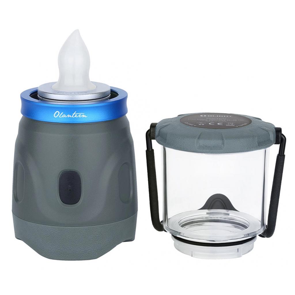 Ліхтар Olight Olantern Red + дві насадки в комплекті (Olantern Grey) - зображення 3