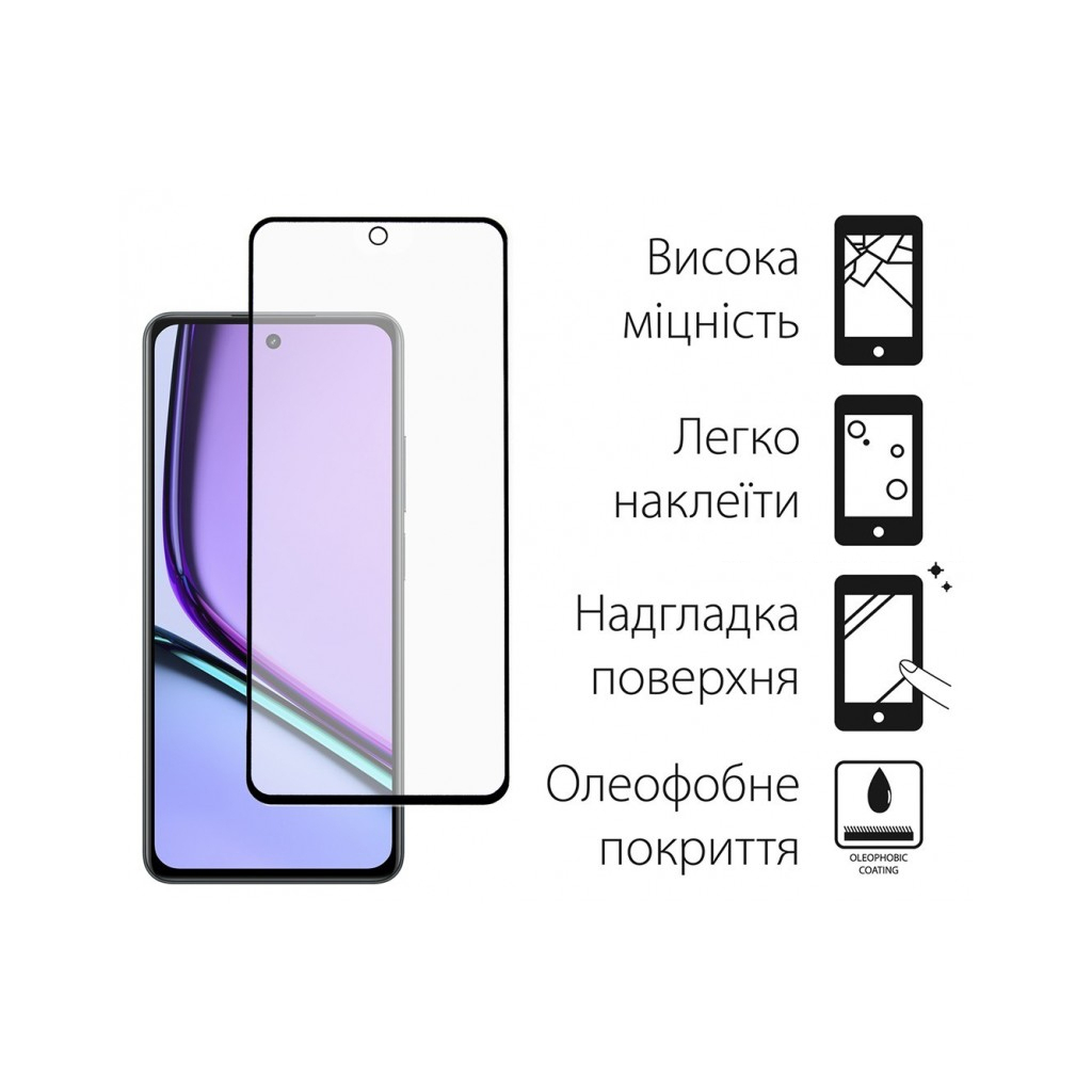 Чохол до мобільного телефона Dengos Realme C67 Soft + Glass Mint (DG-KM-100) - зображення 3