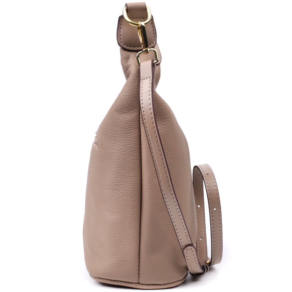 Сумка Vintage Жіноча на плече з натуральної шкіри Бежева (22629) - зображення 6
