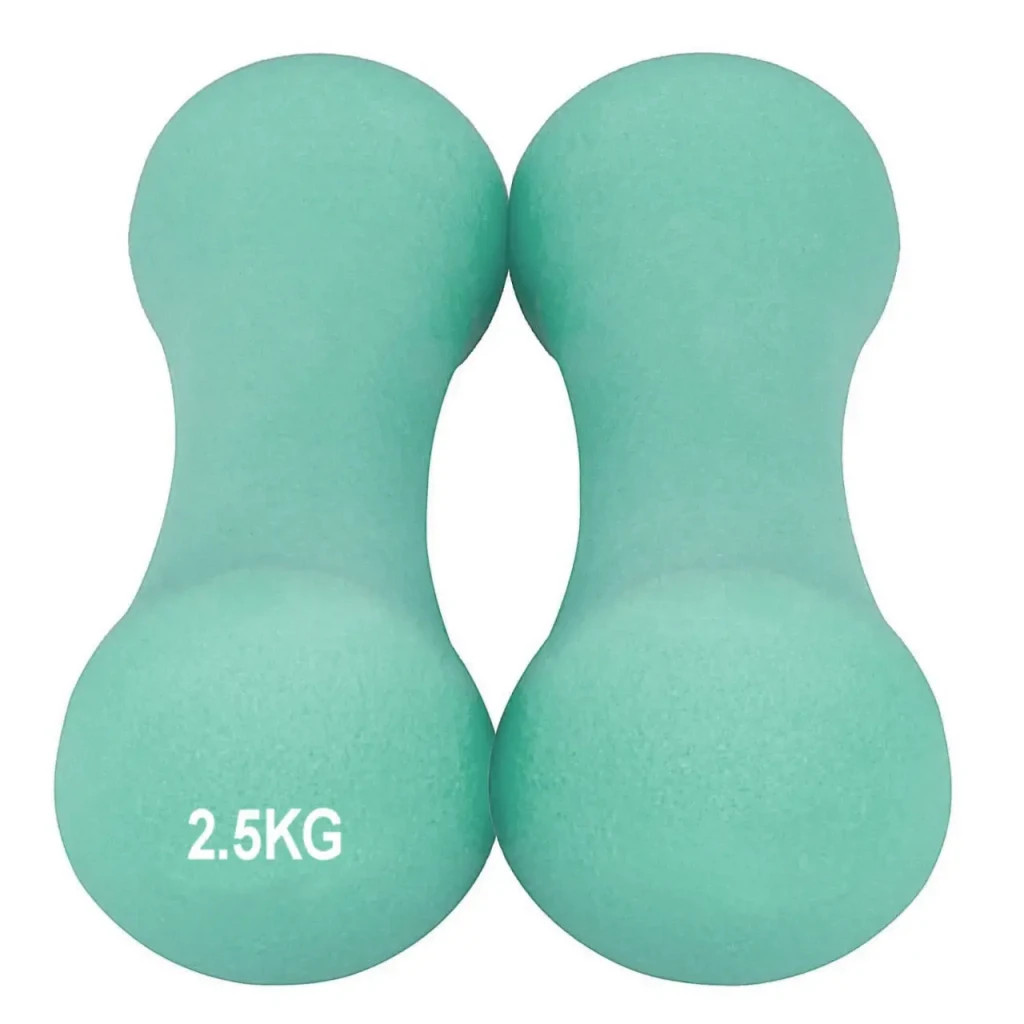 Гантель PowerPlay неопренові 4126 Spartacus 2 х 2,5 кг Мятні (PP_4126_2.5kg_2in) - зображення 2