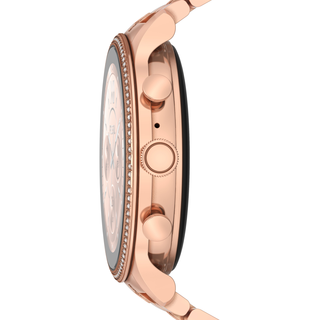 Смарт-годинник Fossil Gen 6 Rose Gold-Tone Stainless Steel (FTW6077) - зображення 9