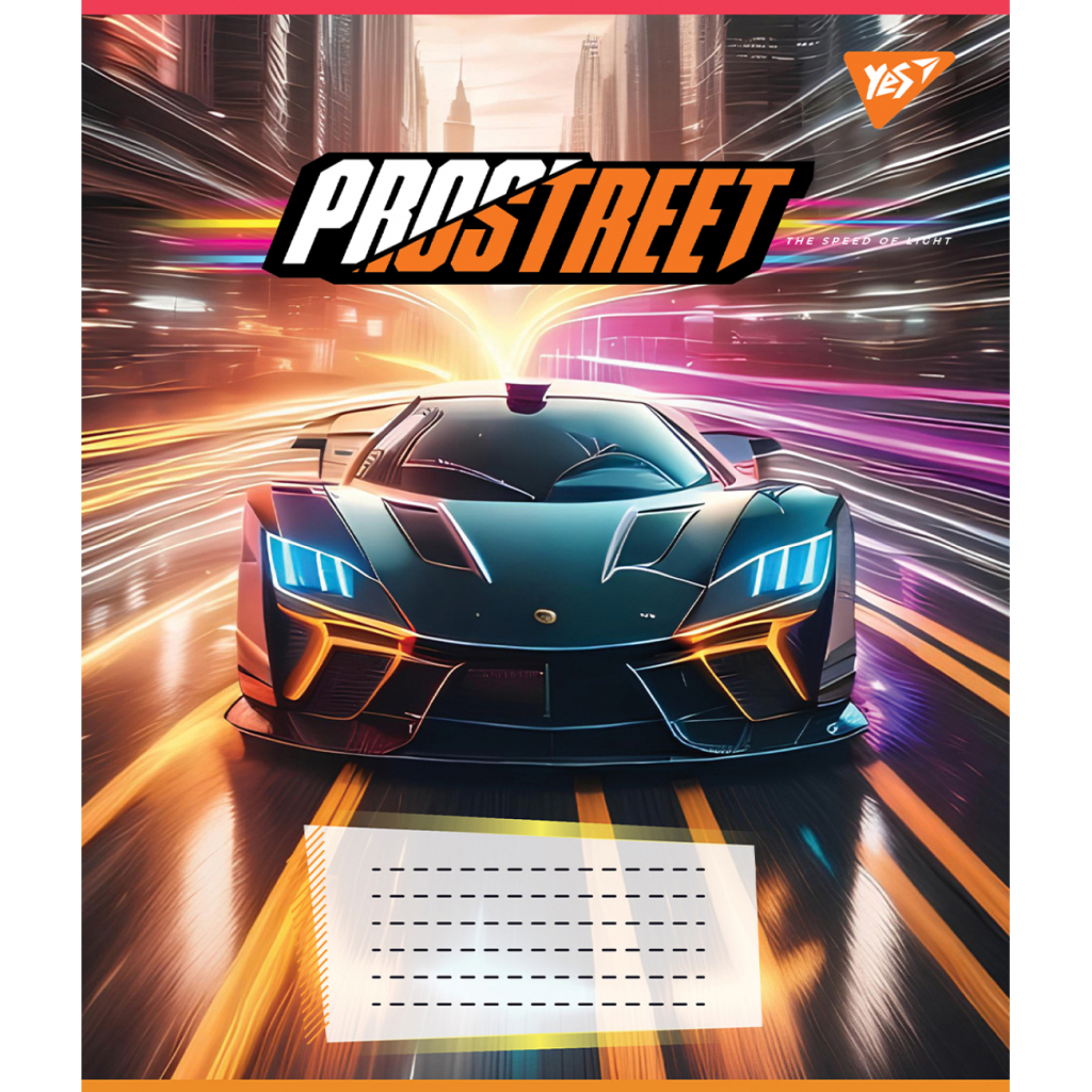Зошит Yes Prostreet А5 60 аркушів лінія (767161) - зображення 5