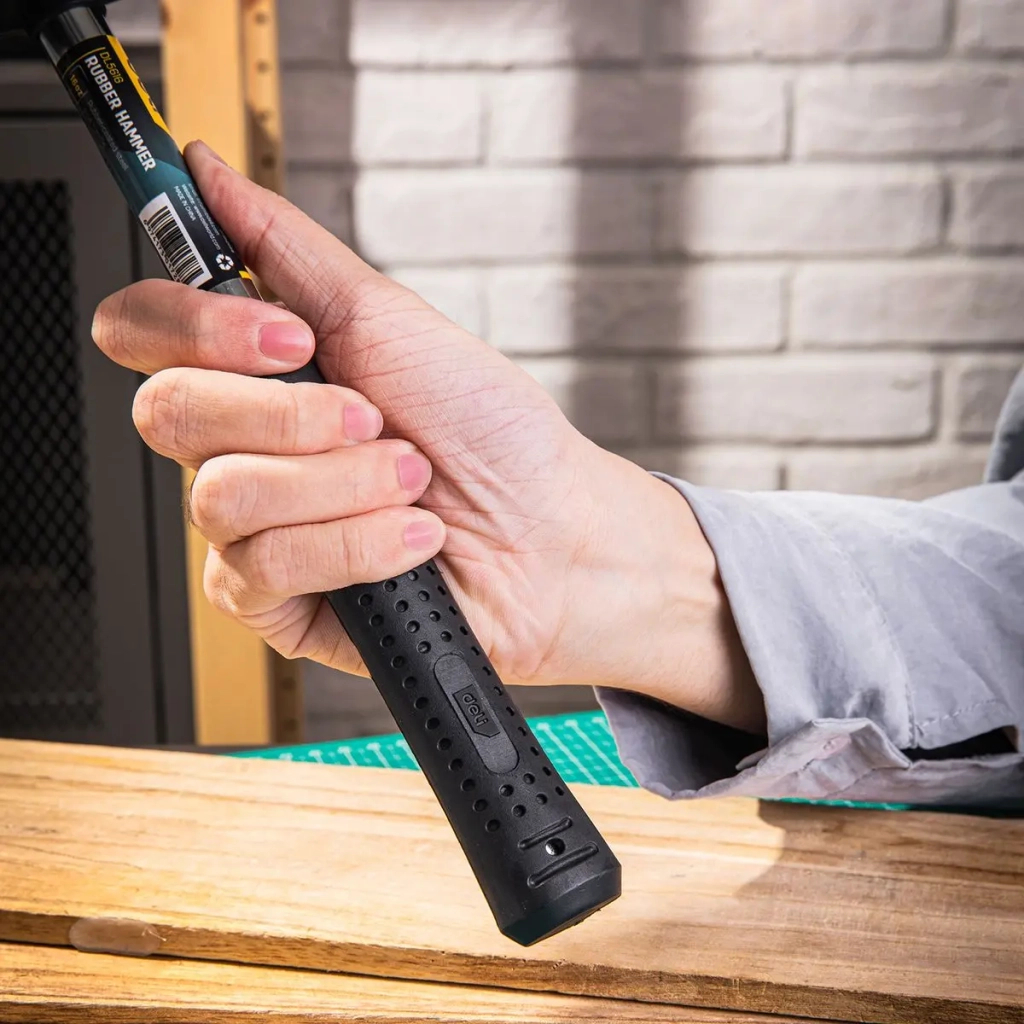 Киянка Deli зі сталевою ручкою 450 г (EDL5616) - зображення 4