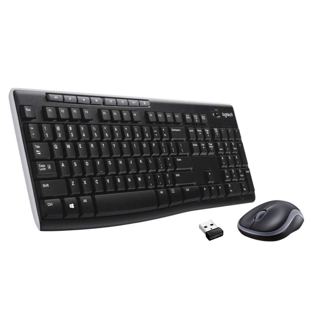 Комплект Logitech MK270 Wireless UA Black (920-004508) - зображення 1
